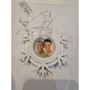 OUR FIRST CHRISTMAS TOGETHER ~ PHOTO HOLDER ~ 2024 Hallmark Keepsake Ornament